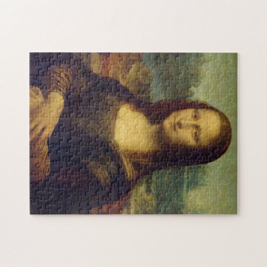 Die Mona Lisa durch Leonardo da Vinci Puzzle (Horizontal)
