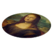 Die Mona Lisa durch Leonardo da Vinci Schneidebrett (Ecke)