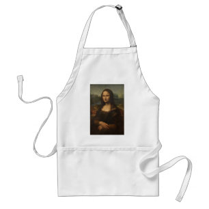 Die Mona Lisa durch Leonardo da Vinci Schürze