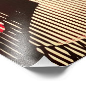 Die Mona Lisa im BAUHAUS-Stil Fotodruck (Ecke)