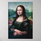 Die Mona Lisa La Joconde La Gioconda von Da Vinci Poster (Vorne)