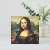 Die Mona Lisa Leonardo da Vinci (Stehend Vorderseite)