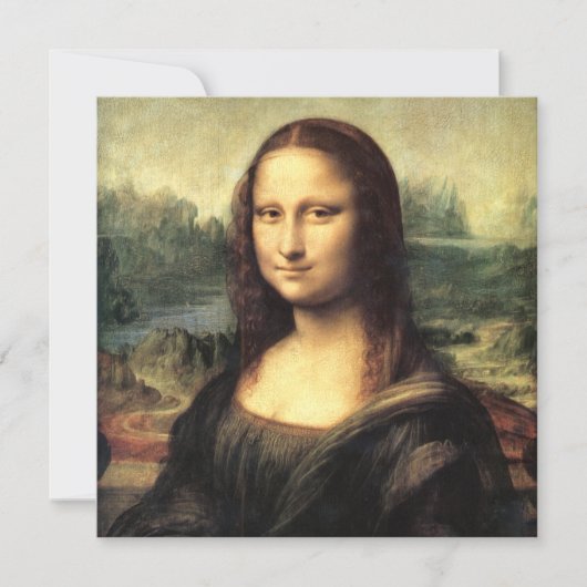 Die Mona Lisa Leonardo da Vinci (Vorderseite)