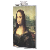 Die Mona Lisa Leonardo da Vinci Flachmann (Links)