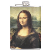 Die Mona Lisa Leonardo da Vinci Flachmann (Vorderseite)
