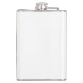 Die Mona Lisa Leonardo da Vinci Flachmann (Rückseite)