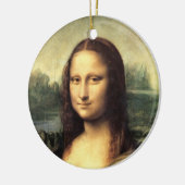 Die Mona Lisa Leonardo da Vinci Keramik Ornament (Links)