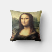Die Mona Lisa Leonardo da Vinci Kissen (Vorderseite)