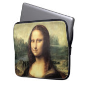 Die Mona Lisa Leonardo da Vinci Laptopschutzhülle (Vorderseite Links)