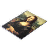 Die Mona Lisa Leonardo da Vinci Notizblock (Linke Seite)