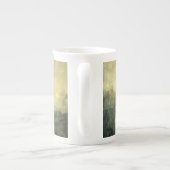 Die Mona Lisa Leonardo da Vinci Porzellantasse (Rückseite)