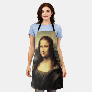 Die Mona Lisa Leonardo da Vinci Schürze