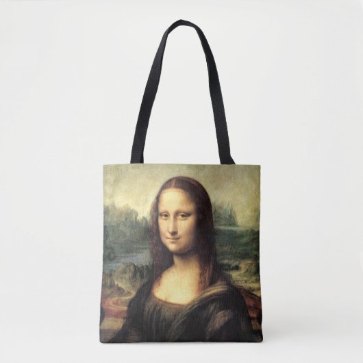 Die Mona Lisa Leonardo da Vinci Tasche (Vorderseite)
