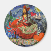 Die Mona Lisa Magnet (Vorne)