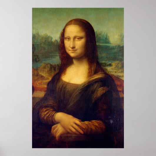 Die Mona Lisa Poster (Vorne)