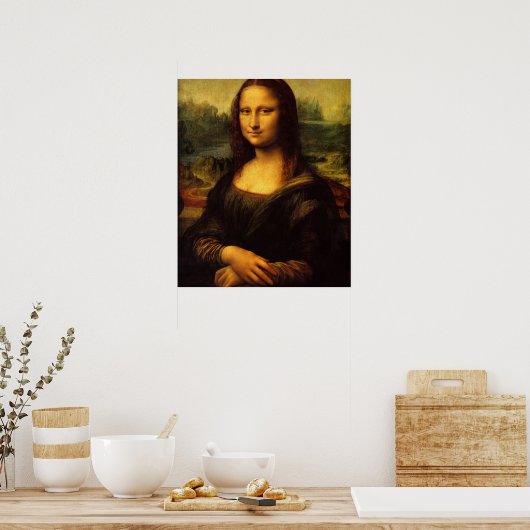 Die Mona Lisa Poster (Küche)