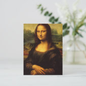 Die Mona Lisa Postkarte (Stehend Vorderseite)