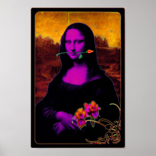 Die Mona Lisa Projektkopie Poster