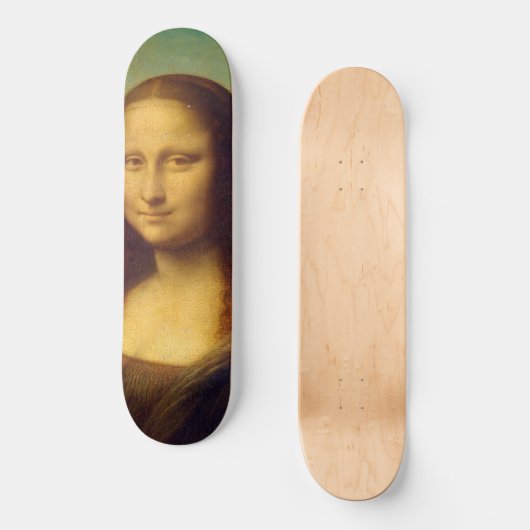 Die Mona Lisa Skateboard (Vorderseite)