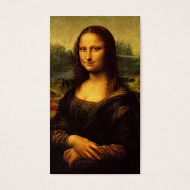 Die Mona Lisa von Leonardo Da Vinci c. 1503-1505 (Vorderseite)