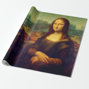 Die Mona Lisa von Leonardo Da Vinci Geschenkpapier
