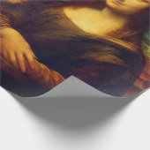 Die Mona Lisa von Leonardo Da Vinci Geschenkpapier (Ecke)