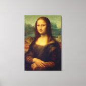 Die Mona Lisa von Leonardo Da Vinci Leinwanddruck (Vorderseite)