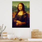 Die Mona Lisa von Leonardo Da Vinci Poster (Küche)