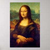 Die Mona Lisa von Leonardo Da Vinci Poster (Vorne)