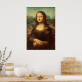 Die Mona Lisa von Leonardo da Vinci Poster (Küche)