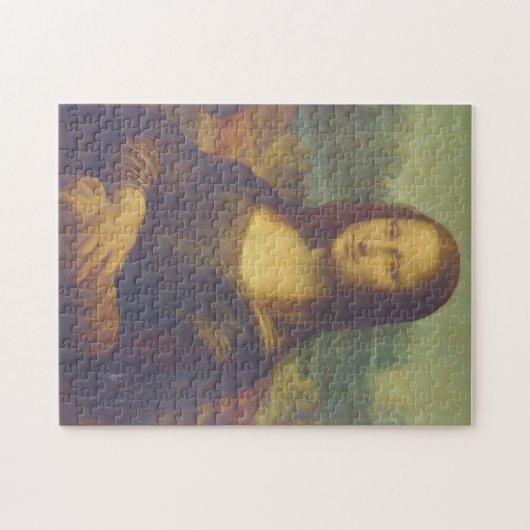 Die Mona Lisa von Leonardo Da Vinci Puzzle (Horizontal)