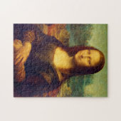 Die Mona Lisa von Leonardo Da Vinci Puzzle (Horizontal)