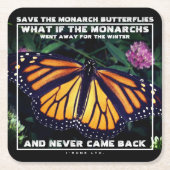 DIE MONARCHEN DIE MONARCHEN RECHTECKIGER PAPPUNTERSETZER (Vorderseite)