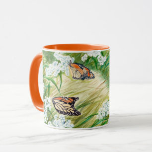 Die Monarchschmetterlingskaffee-Tasse Tasse