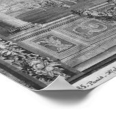 Die monate oder königliche Residenz Poster (Ecke)