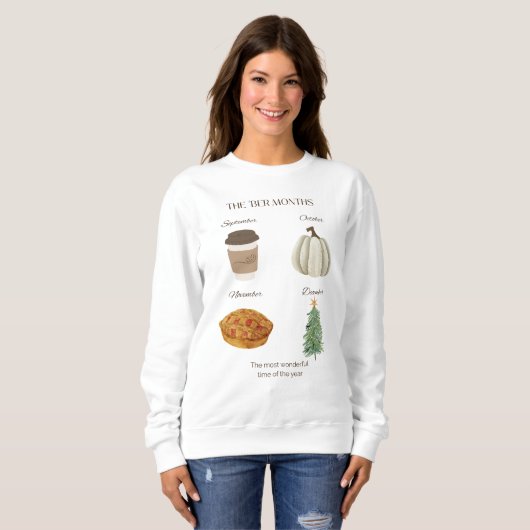 Die "Monate" Sweatshirt (Vorne ganz)