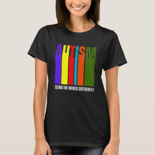 Die monatliche Unterstützung des Autismus: Die Wel T-Shirt