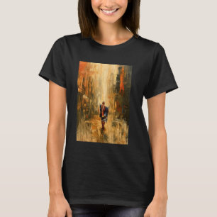 Die Mönche des Minh Tue Buddha, die sich durch das T-Shirt