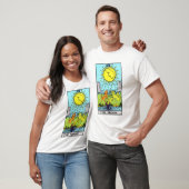 Die Mond-Tarot-Karte T-Shirt (Unisex)