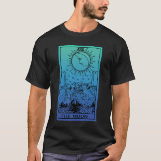 Die Mond-Tarot-Karte zeigt den T - Shirt