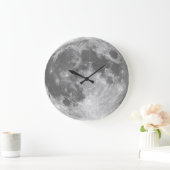Die Mond-Wanduhr Große Wanduhr (Zuhause)