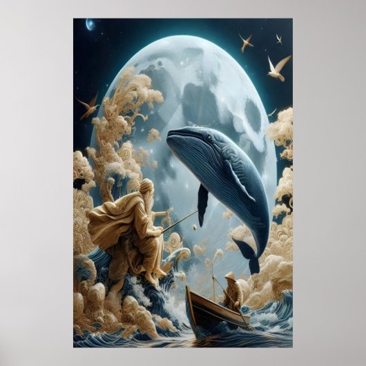 Die Mondfische der Fischer Poster (Vorne)