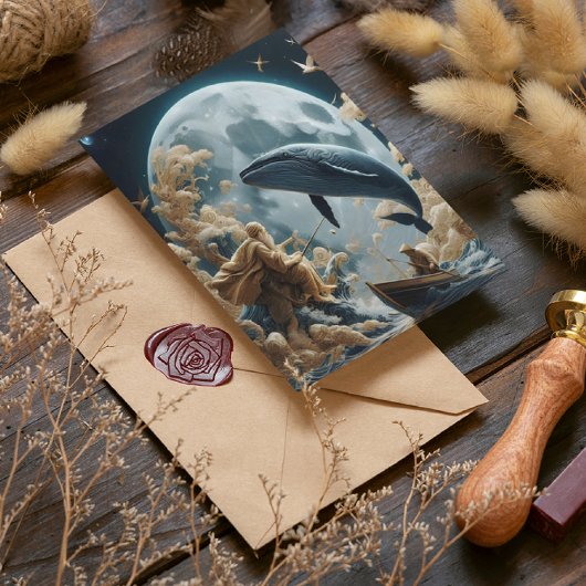 Die Mondfische der Fischer Postkarte