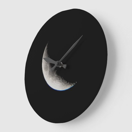 Die Mondkontrolle Große Wanduhr (Winkel)
