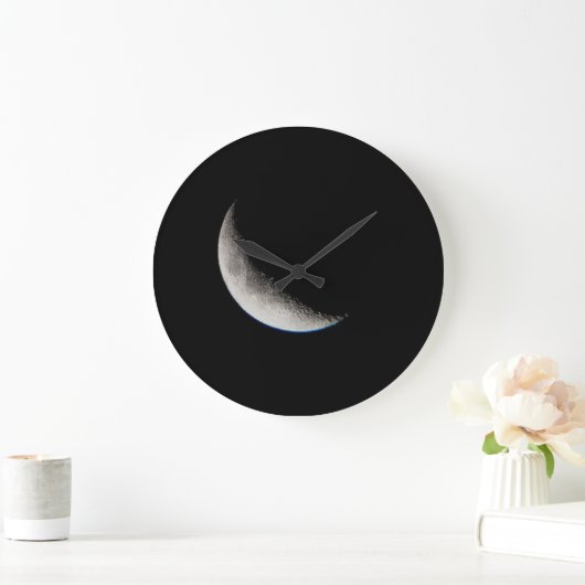 Die Mondkontrolle Große Wanduhr (Zuhause)