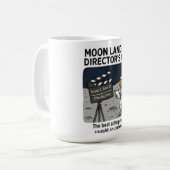 Die "Mondlandung: Director's Cut" Kaffeetasse (Vorderseite Links)