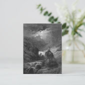 Die Mondlichtreise Postkarte (Stehend Vorderseite)