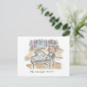 Die Mondlichtsonata, Ludwig Van Beethoven Postkarte (Stehend Vorderseite)