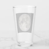 Die Mondnähe (Mondlandschaft) Glas (Rückseite)