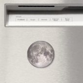 Die Mondnähe (Mondlandschaft) Magnet (In Situ (Geschirrspüler))